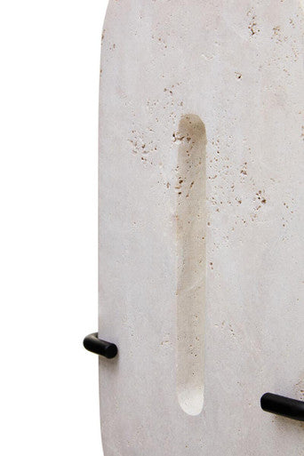 Tibor Travertine Large Sculpture