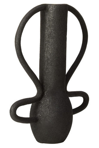 Deriva Large Textured Black Vase - Image 15