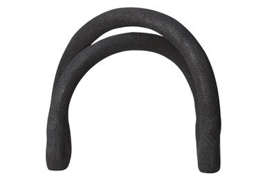 Deriva Textured Black Sculpture