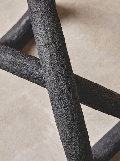 Deriva Textured Black Sculpture - Image 7