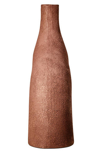 Dunas Large Textured Red Abstract Vase