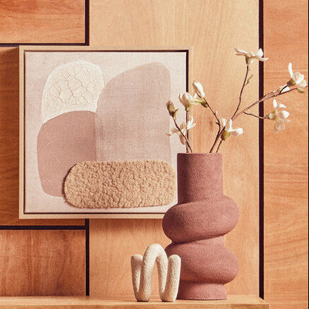 Dunas Large Textured Red Bubble Vase - Image 3