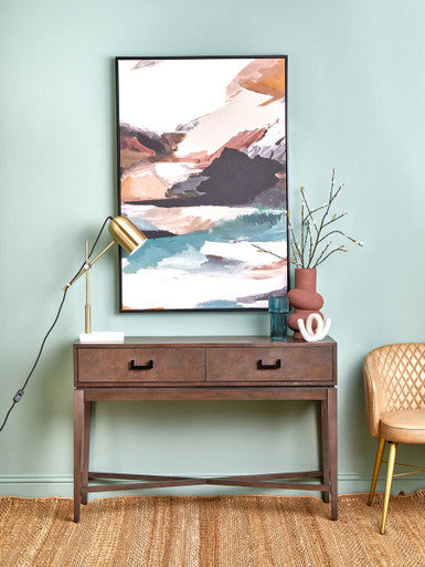 Dunas Small Textured White Loop Sculpture