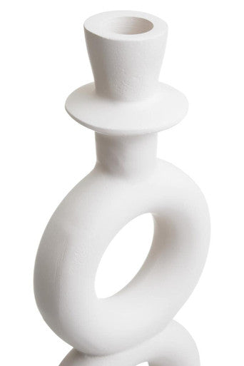 Hapax Large Cream Candle Holder