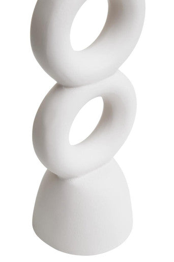 Hapax Large Cream Candle Holder