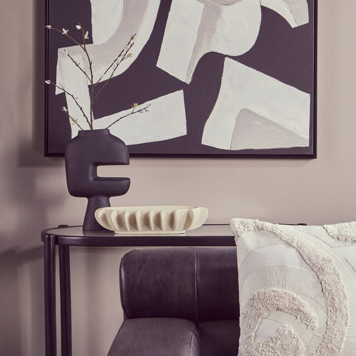 Hapax Abstract Large Black Vase - Image 3