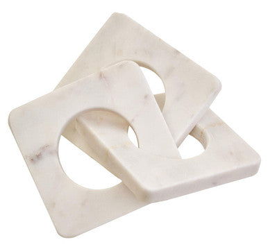 Nason White Marble Three Link Chain