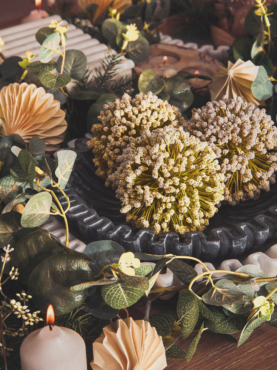 Savio Rectangular White Fluted Marble Box