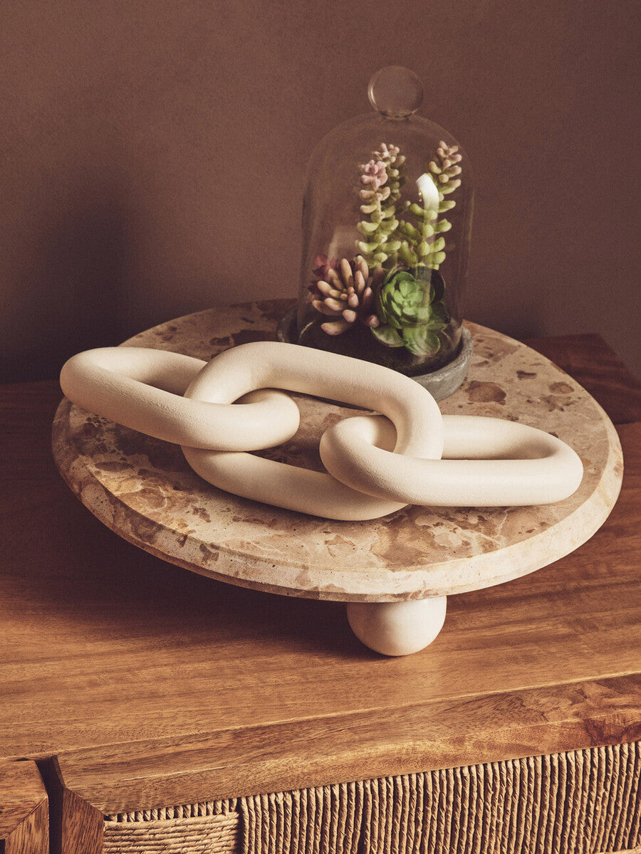 Santino Chocolate Marble Riser