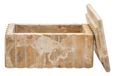 Santino Rectangular Chocolate Marble Box - Image 3