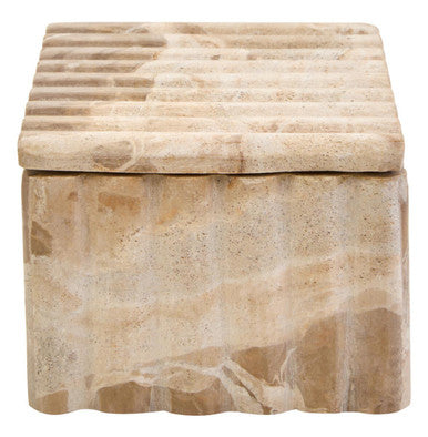 Santino Rectangular Chocolate Marble Box - Image 5