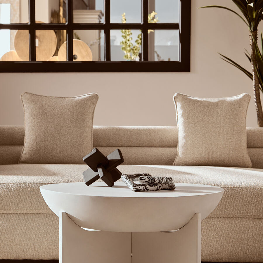 Helsa Black And White Marble Two Link Chain - Image 3