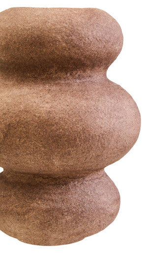 Sanai Cotton Mache And Coco Shell Bubble Vase