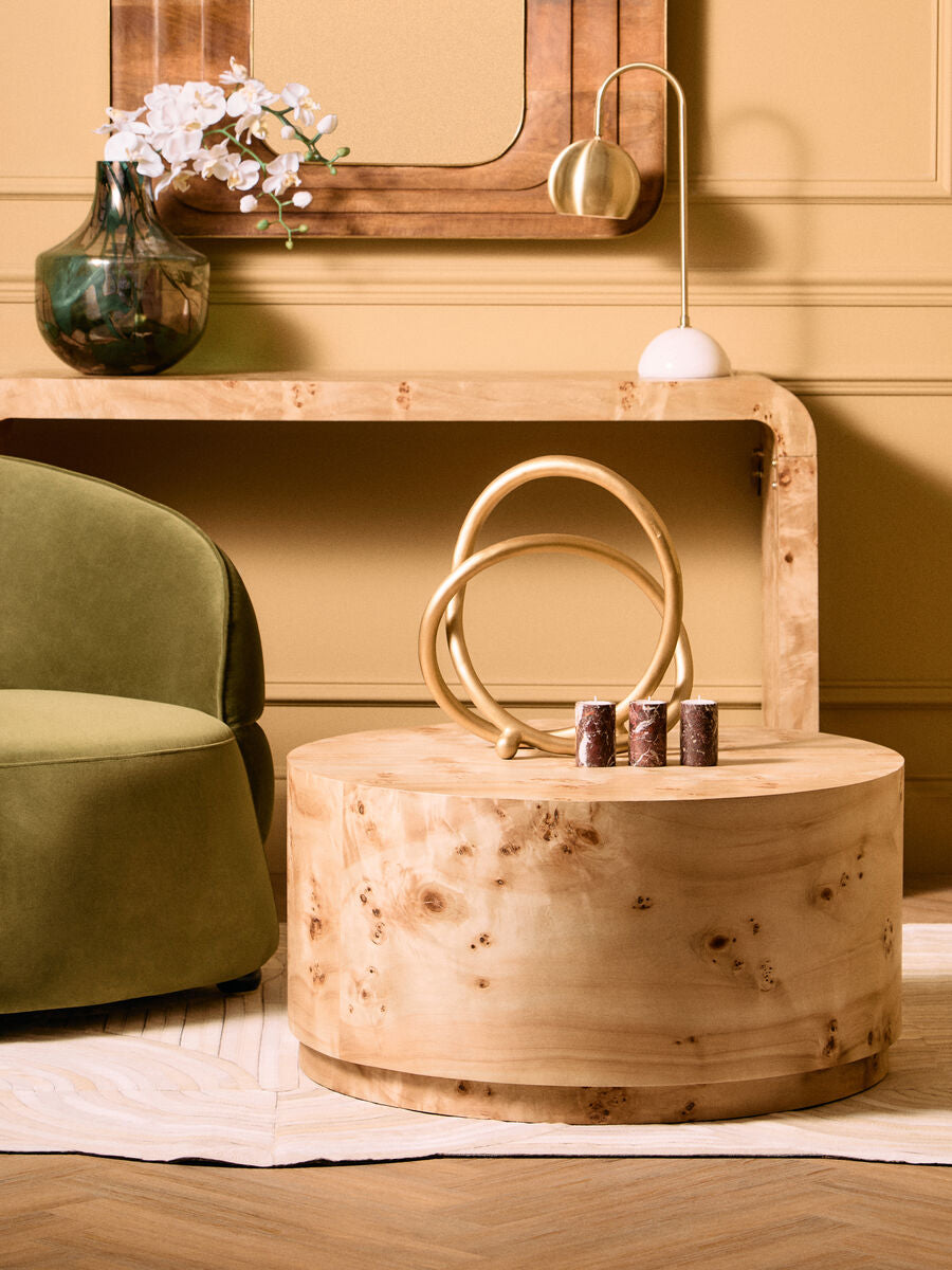 Prato Matte Gold Finish Twist Sculpture - Image 15