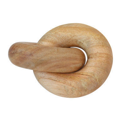 Cato Natural Wood Small Knot Decor - Image 1
