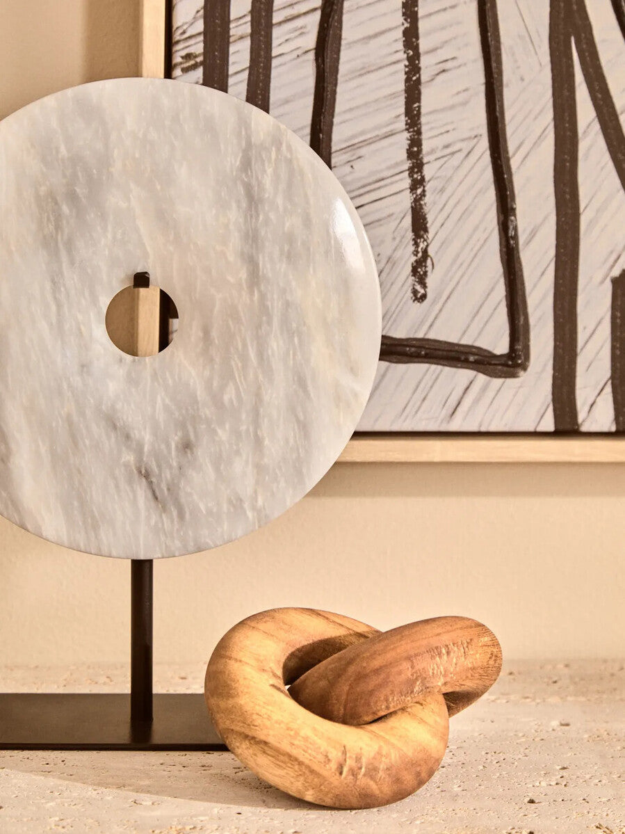 Cato Natural Wood Small Knot Decor