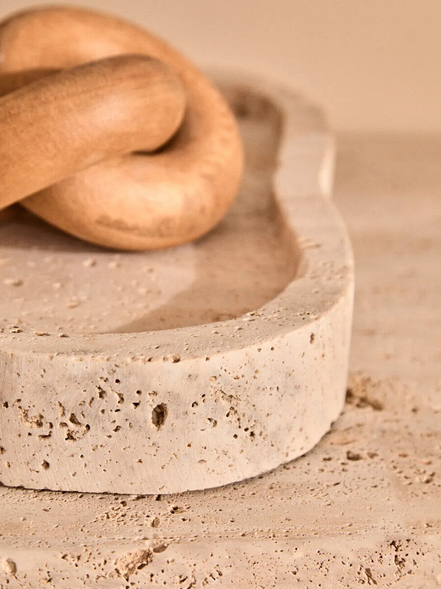 Cato Natural Wood Small Knot Decor