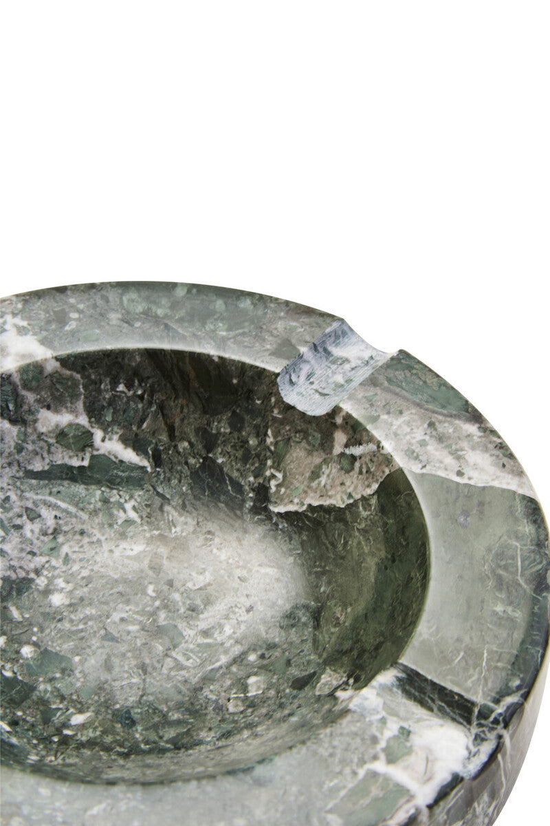 Zoro Black And White Marble Ashtray