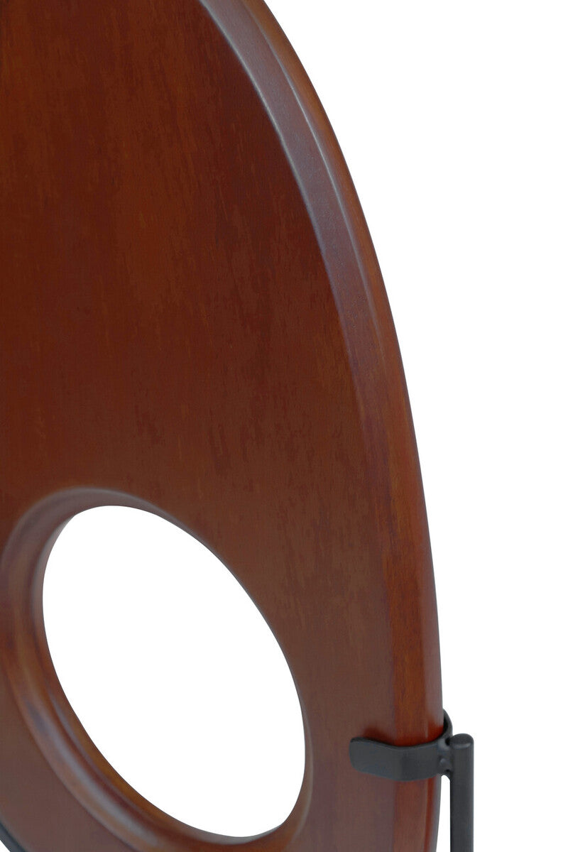Westo Natural Wood Vertical Sculpture With Travertine Base - Image 5