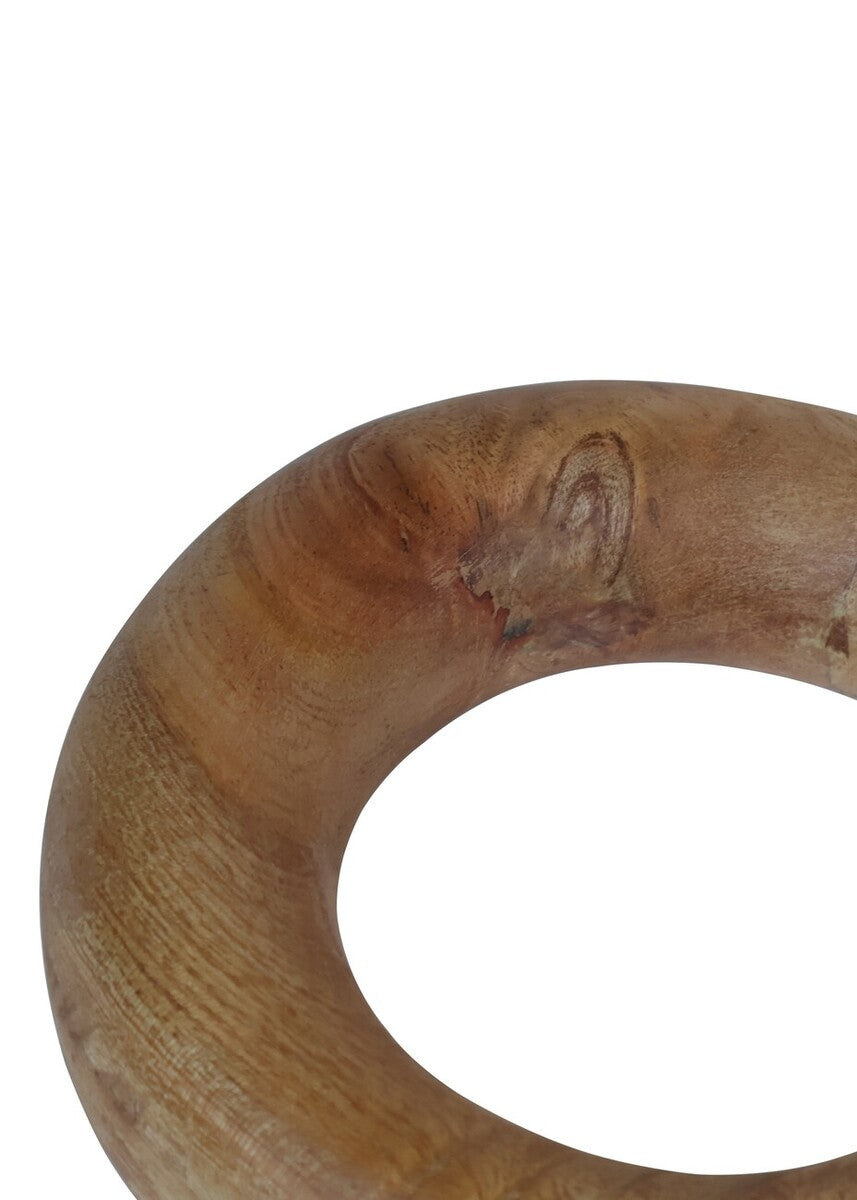 Arlo Natural Wood Candle Holder - Image 4