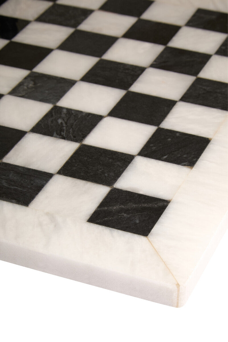 Flos White and Black Small Marble Chess Set - Image 6
