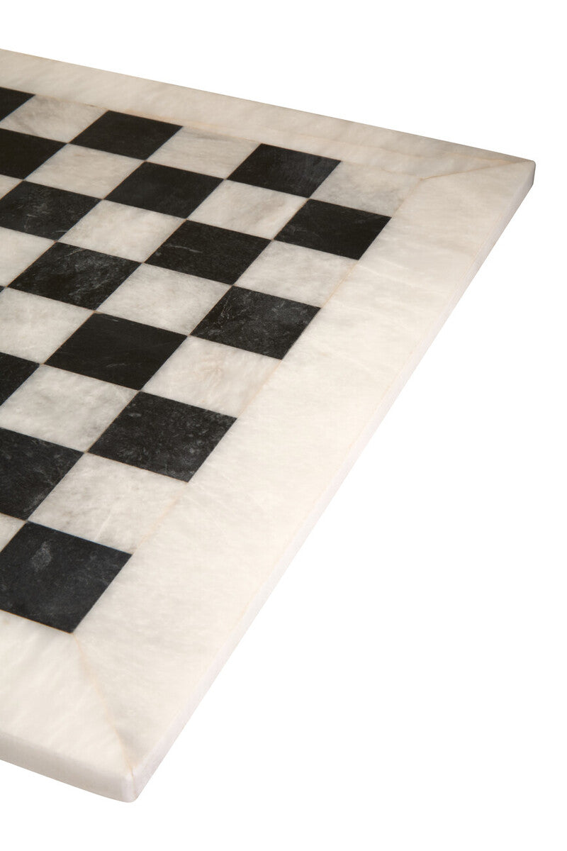 Flos White and Black Large Marble Chess Set - Image 7