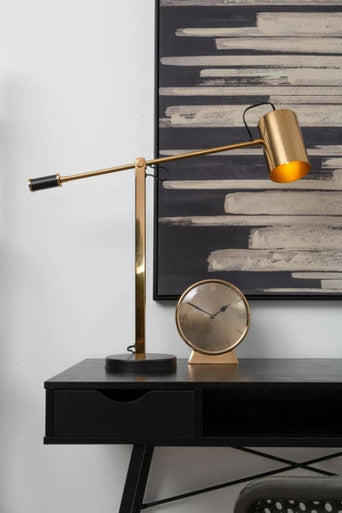 Astratto Black and Natural Canvas Wall Art