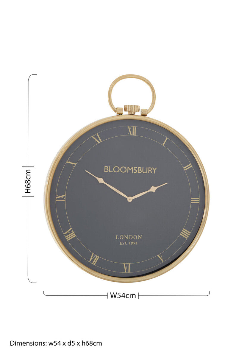Mateo Pocket Watch Design Large Wall Clock - Image 5