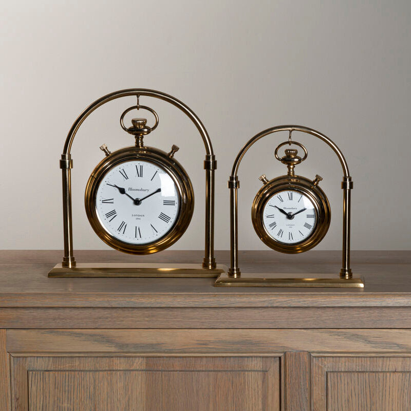 Hampstead Large Round Mantel Clock