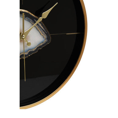 Celina Black And Gold Round Wall Clock - Image 8