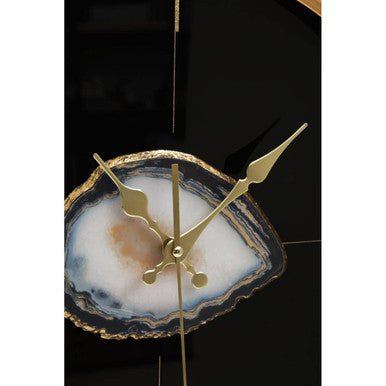 Celina Black And Gold Round Wall Clock - Image 9