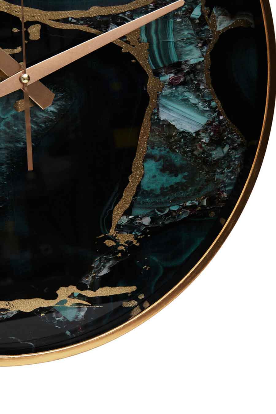 Celina Agate Wall Clock