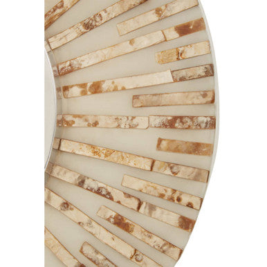 Palu Natural Shell Wall Clock