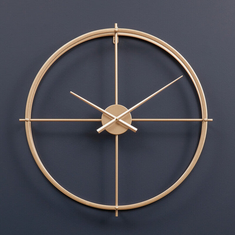 Kent Large Gold Finish Wall Clock - Image 2