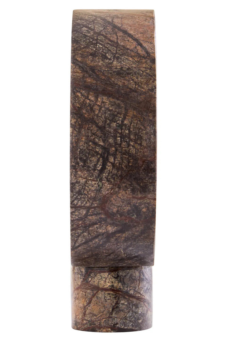 Fazio Forest Green Marble Sculpture