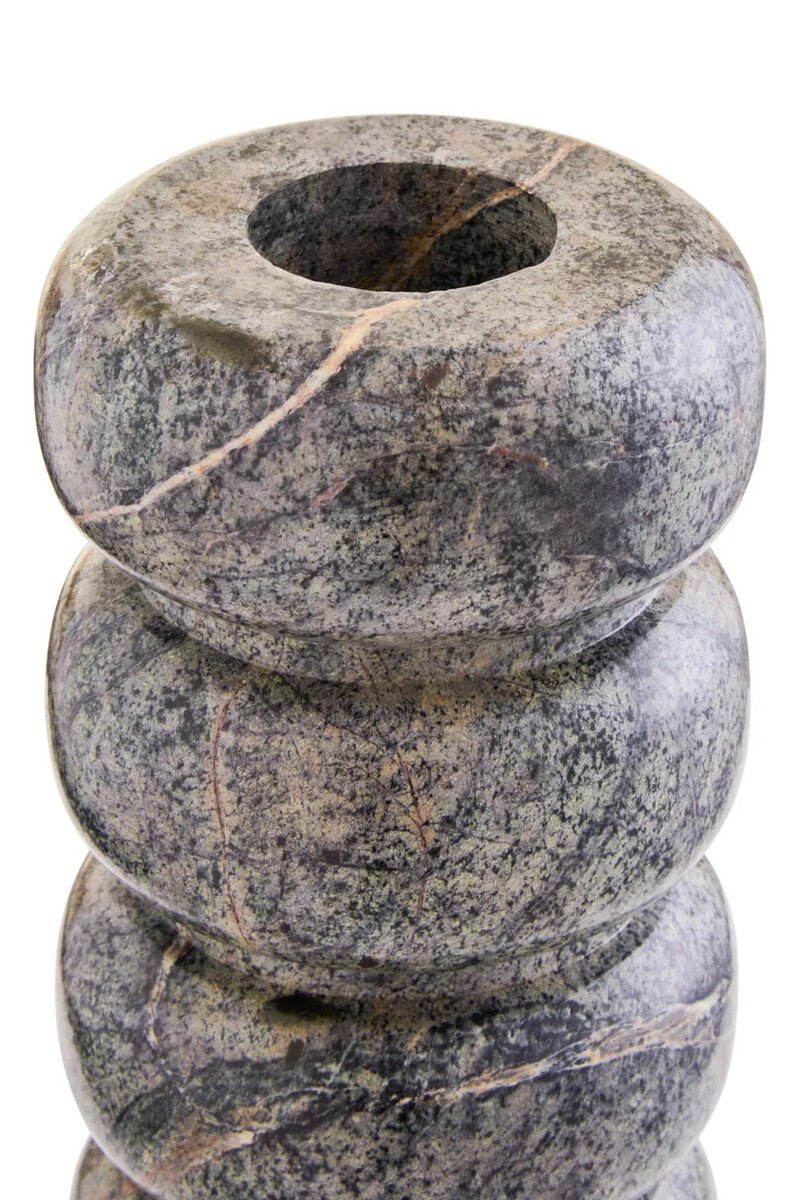 Fazio Forest Green Marble Vase
