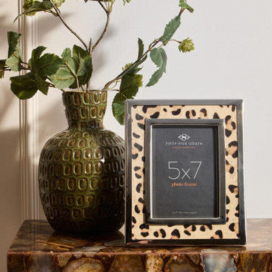 Kensington Townhouse 5 x 7 Leopard Design Photo Frame - Image 2