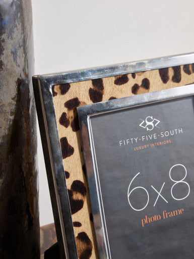 Kensington Townhouse 6 x 8 Leopard Design Photo Frame
