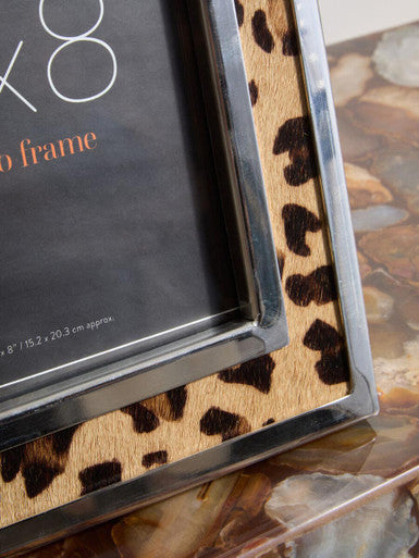 Kensington Townhouse 6 x 8 Leopard Design Photo Frame