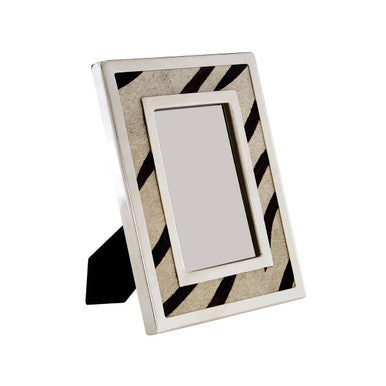 Kensington Townhouse 4in x 6in Zebra Design Photo Frame