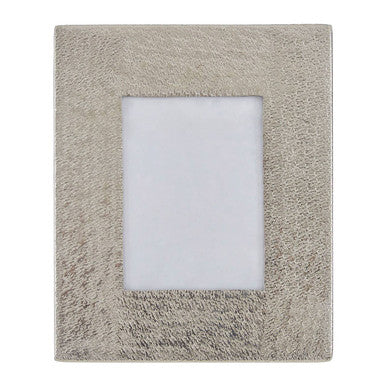 Kensington Townhouse Hammered Silver 5 x 7 Photo Frame