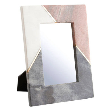 Kira Small Tri Colour Marble 4In X 6In Photo Frame - Image 4