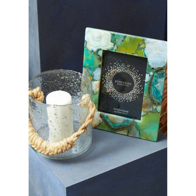 Bowerbird Large Green Agate 5In X 7In Photo Frame - Image 6