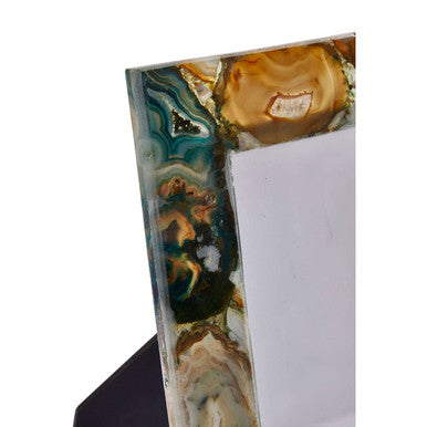 Bowerbird Large Green Agate 5In X 7In Photo Frame