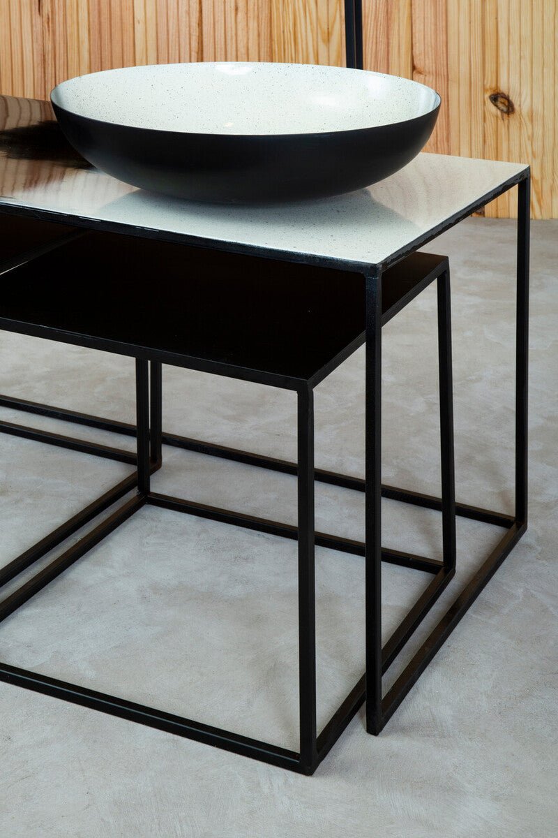 Ramus Black And White Ombre Bowl