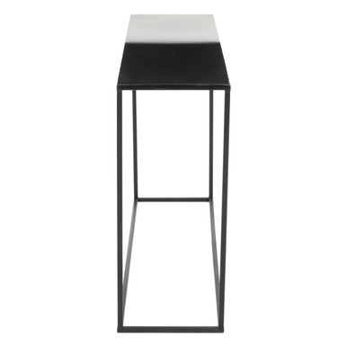 Ramus Black And White Ombre Console Table