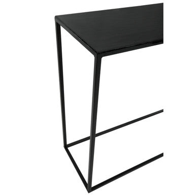 Ramus Black And White Ombre Console Table