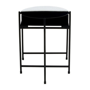 Ramus Two Tier Black And White Ombre Side Table - Image 5
