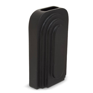 Hapax Tall Matt Black Finish Vase - Image 11