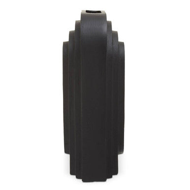 Hapax Tall Matt Black Finish Vase - Image 6